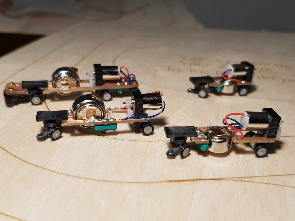 V1 vs V2-1 Fahrgestell Vergleich