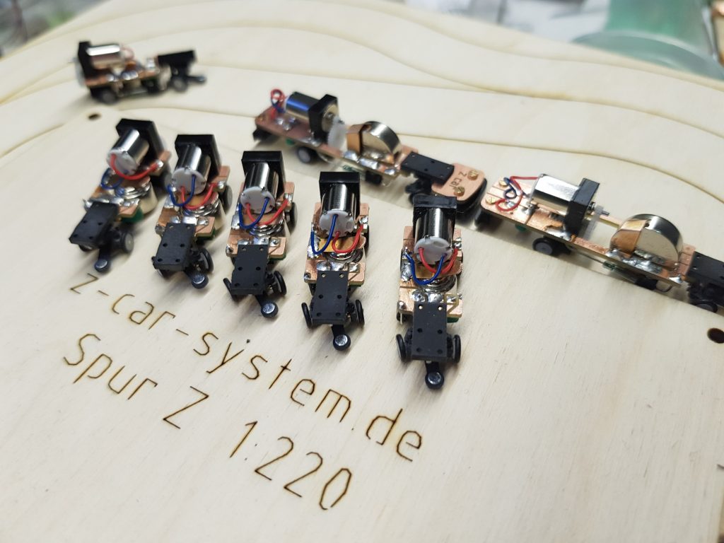 Z Car System Fahrgestelle – Serienübersicht